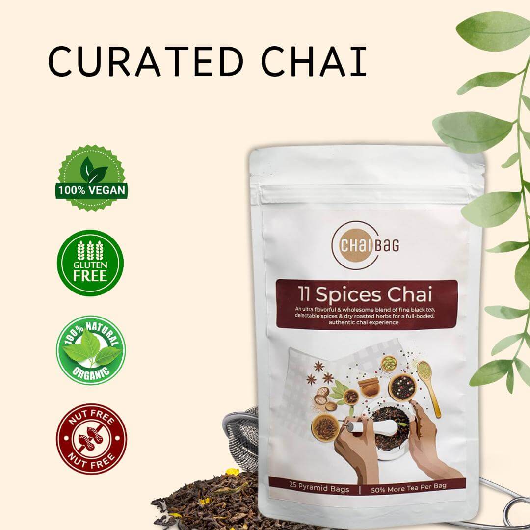 11 Spices Chai (25 Cups) - ChaiBag