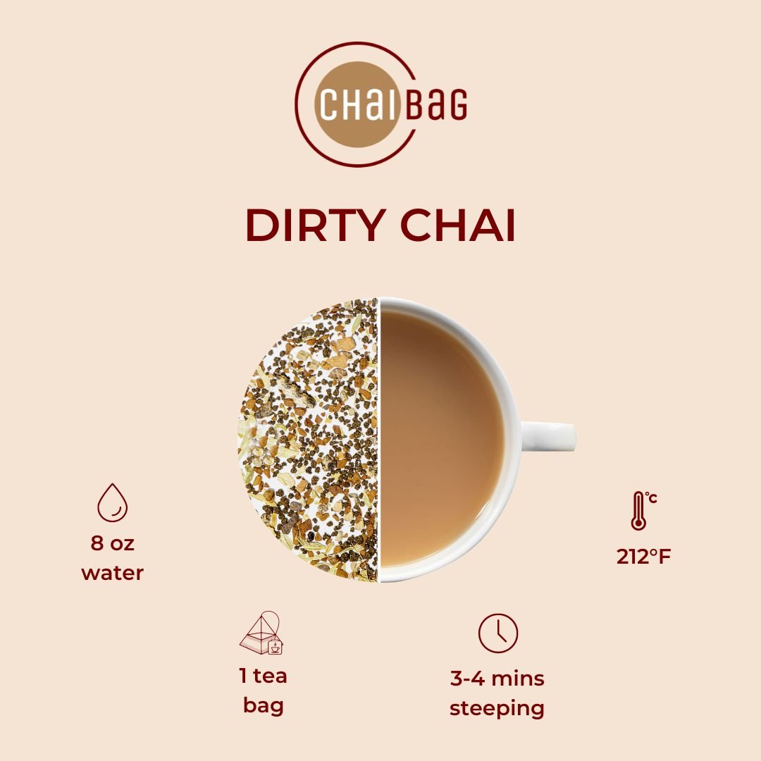 Indulge in the Creamy Goodness of Dirty Chai